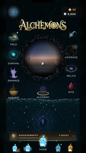 Trailer still: The home screen